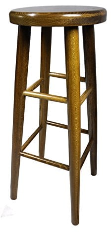 Magnetic Mobel Barhocker Holzhocker Buche Barstuhl Stuhl massivholz 80 cm (Eiche)