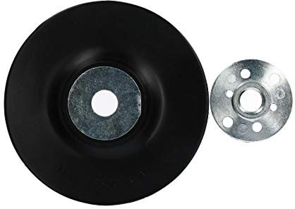 AB Tools M14 115mm Thread Plastic Backing Pad For 4-1/2 Angle Grinders Sanders Discs