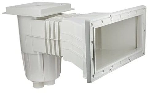 Astralpool Pièce à sceller Piscine - Skimmer Standard Grande meurtriere - Vis Parker - Liner- Blanc de