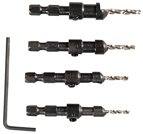 Makita SET BROCAS CON AVELLANDOR 4PCS marca