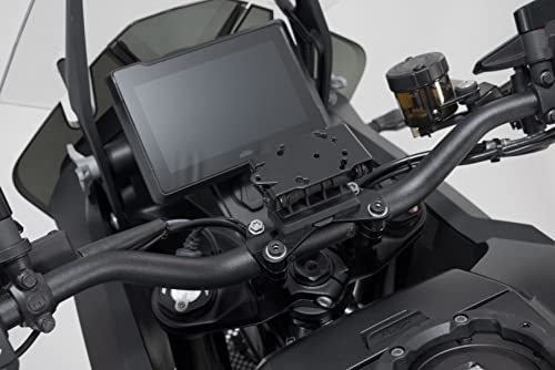 SW-Motech Navi-Halter am Lenker - Schwarz. KTM 1290 Super Adventure (21-).