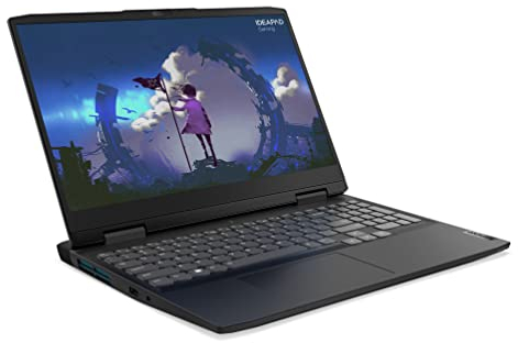 Lenovo IdeaPad Gaming 3 Gen 7 Ordinateur Portable 15.6 FullHD (Intel Core i7-12650H, 10C, 16 Go de RAM, SSD 512 Go, Nvidia GeForce RTX 3050-4 Go, sans système d'exploitation) Gris Clavier QWERTY