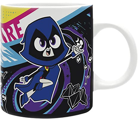 ABYstyle - Teen Titan Go! Tasse mit Starfire und Raven Persönlichkeiten
