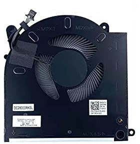 RAKSTORE Replacement Laptop GPU Cooling Fan Compatible with Dell Alienware M15 R3 M15 R4 RTX3080 Quiet Cooler Fan DC12V (GPU fan)