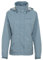 VAUDE Regenjacke Damen Escape Bike Light nordic blue, wasserfeste Outdoor-Jacke, atmungsaktive Fahrradjacke mit Kapuze im Kragen, Klimaschonende Wanderjacke, 48