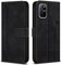Bravoday Hülle für OnePlus 8T / OnePlus 9R, PU Ledertasche Handyhülle mit Kartenfäch & Kickstand, Flip Schutzhülle Kompatibel mit OnePlus 8T / OnePlus 9R, Schwarz