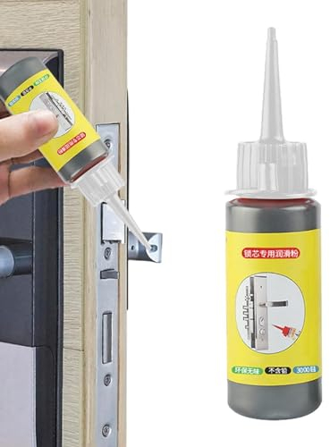 Graphite Spray For Locks, Lubricant For Door Locks, Graphite Powder Dry Lubricant, Multi-Purpose Graphite Lubricants For Sliding Doors, Garage Doors, Rigid Hinges And Fixed Locks