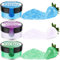 Essbares Glitzer Set - 3x4g Essbarer Glitzer für Getränke Torten, Lebensmittelfarbe Glitzer Pulver für Schokolade, Cocktail, Drinks, Fondant, Flüssigkeiten-Blau, Grün, Schillernd Violett