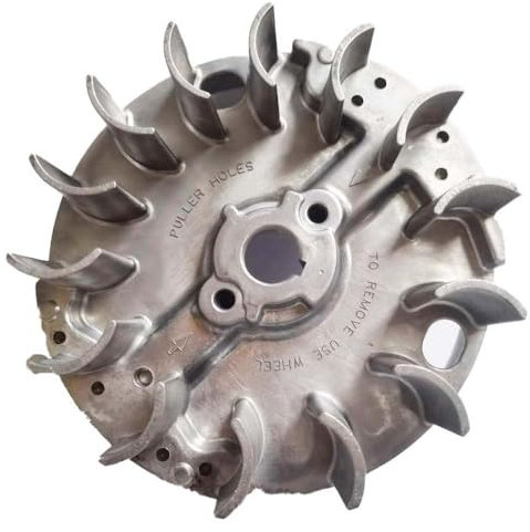 Verbessertes 590544 Schwungrad für Briggs & Stratton Motor-Rasenmäher-Ersatzteile, exakter Ersatz des Original-Schwungrads, Kleinmotormodell 08P502/0029-H1 Teile, hochwertiges 590544 Schwungrad