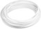 sourcing map 1/4 Inch x 32.8 Ft Split Wire Loom Tubing, Guard Convoluted Flex, Protective Split Cable Conduit, Flexible Wire Protector Tubing, Electrical Cord Cover,White