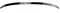 Kompatibel for G30 G31 G38 M5 F90 Heckspoiler, kompatibel for BMW 5er-Serie 525i 530i 2017–2023, Autospoilerflügel, Body Kit, schwarz glänzende Zierleiste(Gloss Black)