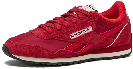 Reebok Women's Classic Az Legacy Sneakers, Casual Athletic Shoes, Red/Red/White, 5.5 UK