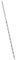 HSS Twist Drill Tool for Fast Drilling in Blocks, Masonry and Concrete, 3mm Extra Long 160mm Straight Shank Auger Drill Bit
