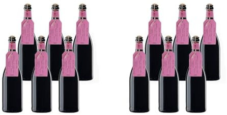 FIOCCO DI VITE Brachetto D'Acqui Fiocco Di Vite Rosso Vino - 6 Bottiglie - 6x75cl (Confezione da 2)