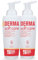 Derma Health - Derma Soft Care Reinigungsschaum für den Körper mit Malven- und Helichrysenextrakten. Gesichtseife ohne Ausspülen, ideal auch für empfindliche Haut - 500 ml Schaum - x2
