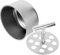 UTHCLO 12foro Strumento Manuale Per La Creazione Di Polpette Acciaio Inossidabile Utile Per Cucine Domestiche e Professionali Facil Usare Pulire Gadget Cucina Multifunzionale