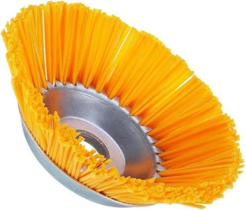 kimeo G80 Pro-Tête de Débroussailleuse en Nylon Indestructible Brosse, 8 Pouces Multifonctions pour Tondeuses à Gazon, Jardin Exterieur Coupe Bordures et Désherbage (1P)