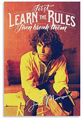 BBSYDH Poster und Drucke 60 * 90cm Senza Cornice Poster di Jim Morrison