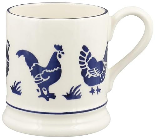 Emma Bridgewater 1/2 Pint Mug, Blue Hen