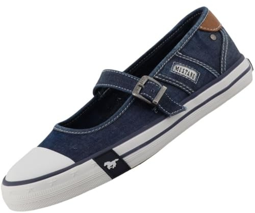MUSTANG Damen Ballerina Denim EU 38