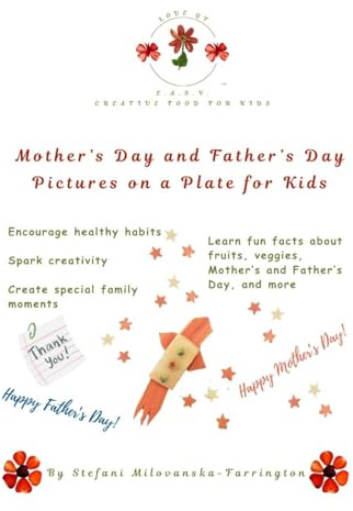 Mother's Day and Father's Day Pictures on a Plate for Kids
