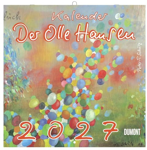 Der Olle Hansen 2027: Wandkalender 30x30 cm (30x60 cm geöffnet) mit Notizkalendarium, 12 Illustrationen von Peter-T .Schulz und Gedichten