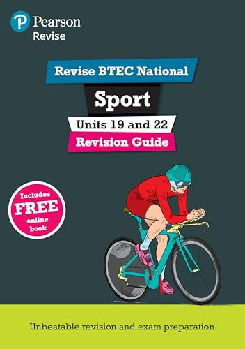 Pearson REVISE BTEC National Sport Units 19 & 22 Revision Guide incl. online revision - for 2026 exams