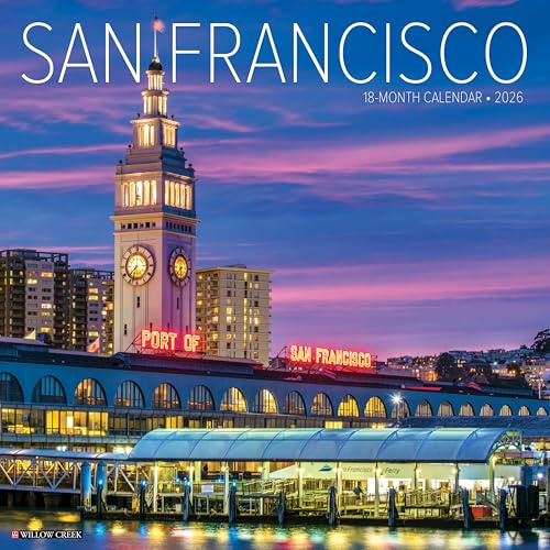San Francisco 2026 12 X 12 Wall Calendar