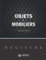 Registre des Objets Mobiliers - Conforme au code pénal: v2-7 Registre de police pour Antiquaires, brocanteurs, dépôt-vente ou garagiste | 103 pages | ... forme géométrique bandeau horizontal noir