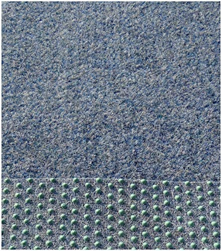 Kunstrasen, Rasenteppich,133/200 /cm Breite, blau-grau, (500 x 133 cm)
