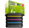 4X MWT Toner für Ricoh Aficio SP C 250 sf e SFw DN ersetzt Schwarz Blau Rot Gelb