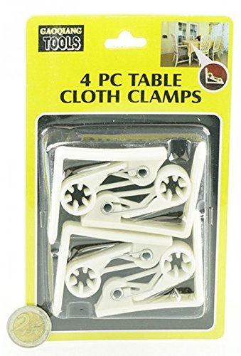 Gaoqlang tool Table cloth clamps desk skirt cover wedding party picnic BBQ holder clip uk