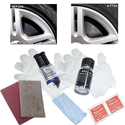 Kit ripara cerchi in lega auto Elimina ammaccature Rinnova cerchioni