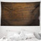 ABAKUHAUS Hölzern Wandteppich und Tagesdecke, Antike Holzweinlese aus Weiches Mikrofaser Stoff Waschbar ohne Verblassen Digitaldruck, 230 x 140 cm, Kastanienbraun