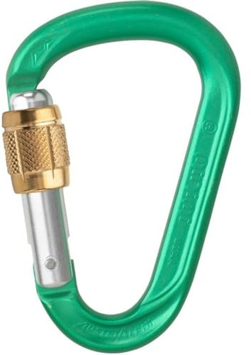 AustriAlpin HMS Mini.mi Alu Schraub-Karabiner, grün