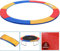 AufuN Trampolin Randabdeckung Ø305 cm Federabdeckung Randschutz aus PVC PE für Trampolin, UV-beständig Reißfest, 30cm Breit, Bunt