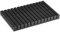 sourcing map Kühlkörper mit kreuzförmigen Kerben für LED und Netzteil 150 x 93 x 15mm Schwarz