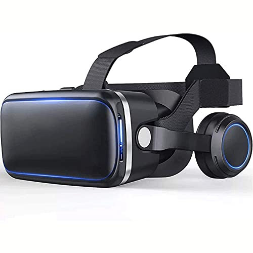 XIXIDIAN VR Glasses,All-in-one VR Games Headset, 3D Virtual Reality Goggles Adjustable VR Glasses - Gift for Kids and Adults