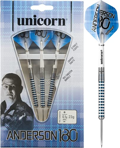 Unicorn - Gary Anderson 180 - Steeldart Gesamtgewicht 25