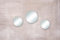 Rayher Spiegelplatten Set, Kanten geschliffen, Set 3 runde Spiegel,1 x 20 cm ø + 2 x 15 cm ø, Spiegelteller zum Gestalten und Dekorieren, 46673000