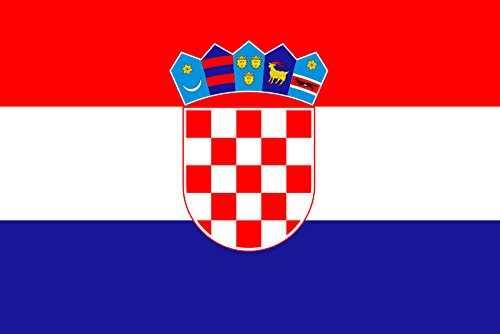 Kühlschrankmagnet mit Kroatien-Flagge