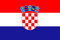 Kühlschrankmagnet mit Kroatien-Flagge