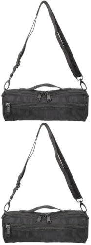 Supvox Canvas Tragetasche 2st Piccolo-tasche Tasche Zur Aufbewahrung Von Piccoloflöten Piccolo-tragetasche Ottomane Otomaton Behälter Für Musikinstrumente Piccolo-posaune Otomotone Loch Segeltuch