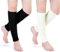 RAYMSTER Chunky Cable Knit Leg Warmers (2 Pair) - Stylish Winter Socks for Girls & Womens - Perfect for Fashion, Ice Skating, Yoga, Ballet Dance - Stay Warm with Long Boot Cuffs - ONE SIZE Fit For All