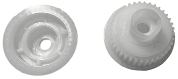 NUHFUFA 2 Stück Ersatz Hauptbürste Getriebe Bürste Motor Reparaturteile Kompatibel mit Eu.fy RoboVac 11S/11S MAX/12/15T/15C/15C MAX/30/30C/35C Kehrmaschine