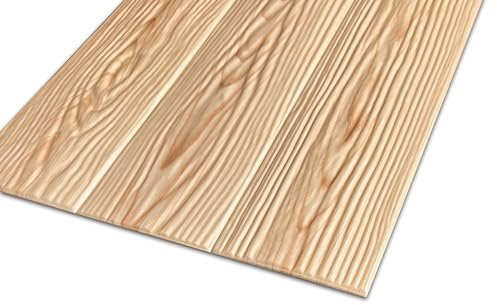 Deccart - Deckenplatten - Deckenpaneele - Deckenverkleidung - 3D-Prägung - 3d Wandpaneele - Wandpaneele - Wandverkleidung -Verkleidung - 20m2 - Alte Holzplanke - P4-01
