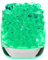 COBQB Water Beads for Vases - 5,000 Pcs Gel Balls Green - Decorative Sand for Vase Fillers - Decor Home Accessories for Floating Candles Making Wedding Party Decoration (50g Green)