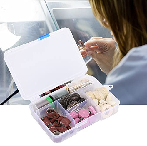 Kit de Herramientas Rotativas de Perforación, Pulido y Pulido de 125 Piezas, Accesorios de para Mini Amoladora Eléctrica, Ideal para Cortar, Taladrar, Lijar, con (Mini juego de