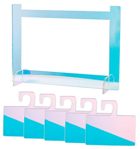 Healeved Nail Tips Display Board with Acrylic Holder Chic Design for Nail Art Supplies Versatile for Home and Salon Use Compact and Durable Construction