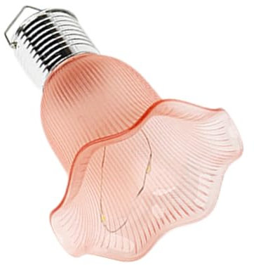 Harilla Dekorative Solar-Hängelampe, Laterne, Camping-Laterne für Gärten und Höfe, tragbare Mehrzweck-Ballettrock-Form, 10,9 x 14 cm, Oranger Farbton